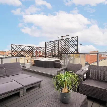 Triplex Rooftop - Parlement View & Jacuzzi Budapeszt